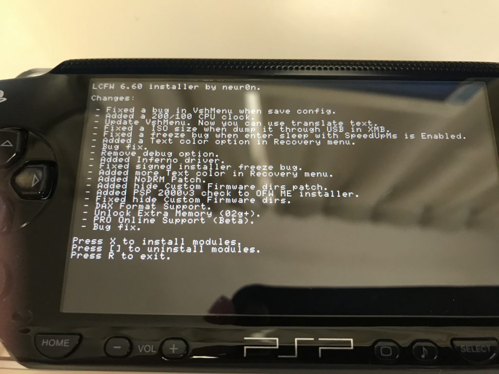 PSP LME Installer